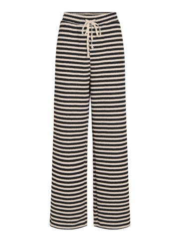 Vila VILA Bluse in Birch/Black Stripes