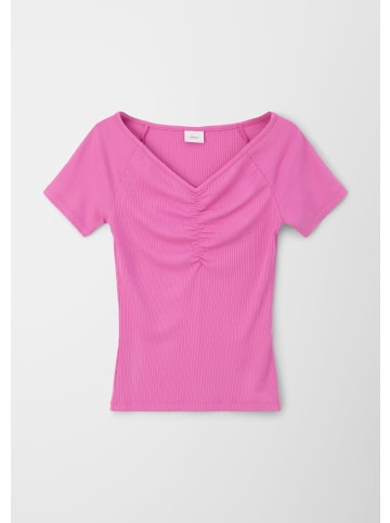 s.Oliver T-Shirt kurzarm in Pink