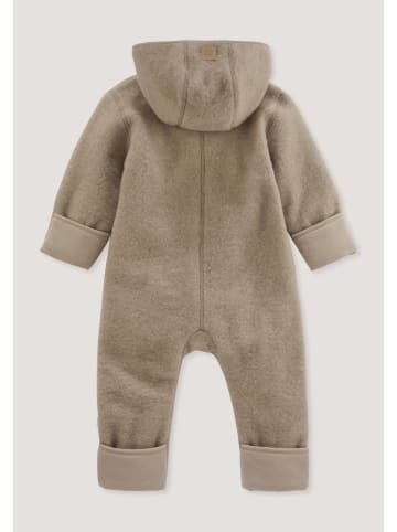 Hessnatur Hessnatur Wollfleece Overall aus reiner Bio-Merinowolle in sand
