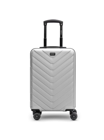 Redolz Essentials 07 CABIN 4 Rollen Kabinentrolley 55 cm in silver-colored 2