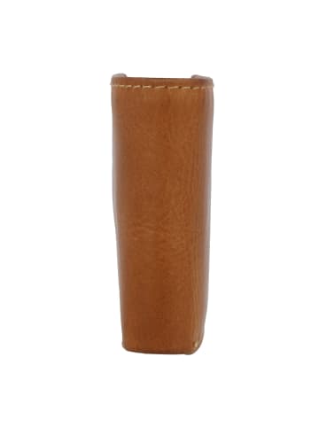 Greenburry Tornado Geldbörse RFID Schutz Leder 10 cm in peanut brown