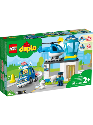LEGO Bausteine Duplo 10959 Polizeistation mit Hubschrauber - 24 Monate - 5 Jahre