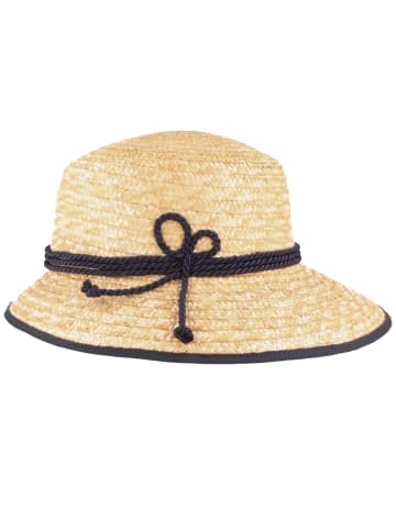 BREITER Trachtenstrohhut in beige