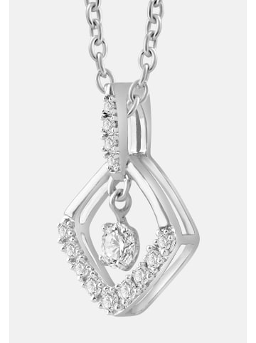 Diamant Exquis Halskette aus 585 Weißgold mit Diamant