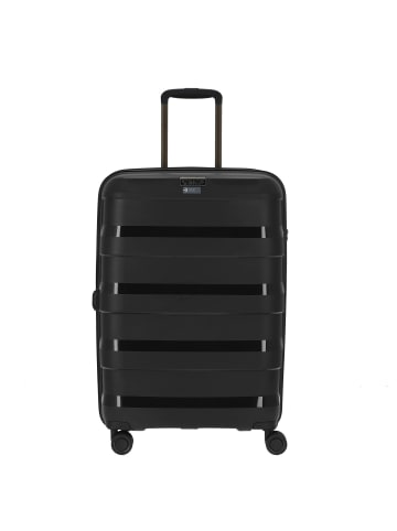 Stratic Straw+ - 4-Rollen-Trolley 66 cm M erw. (rose) in schwarz