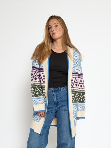 DESIRES Strickjacke in Azure Blue