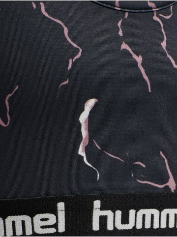 Hummel Hummel Top Ringerrücken Hmlmimmi Mädchen in CAVIAR/TWILIGHT MAUVE