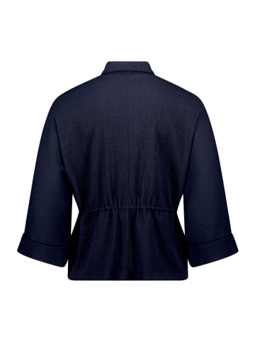 Betty Barclay Blusenjacke mit Tunnelzug in dunkelblau