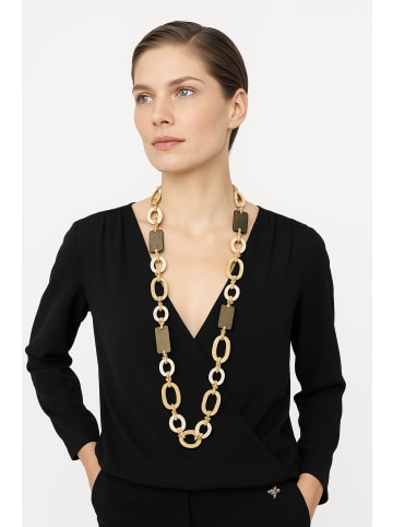 collezione alessandro Lange Kette " Wildwood " in natur