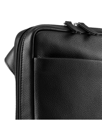 Jost Frankfurt Umhängetasche Leder 18 cm in black