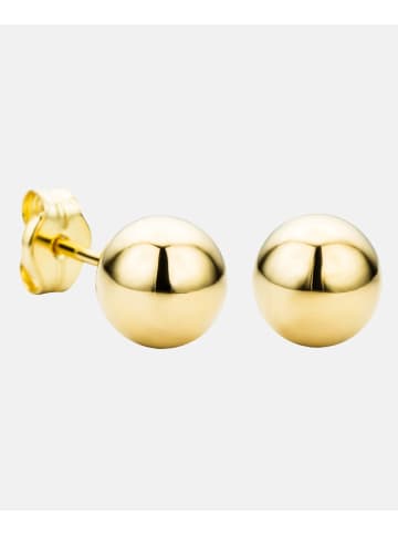 Diamant L'éternel Ohrstecker aus 375 Gelbgold