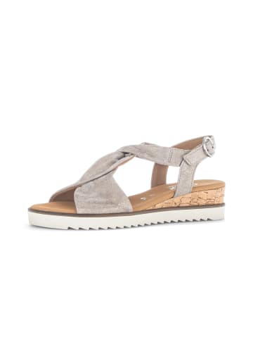 Gabor Comfort Plateau Sandalen in beige