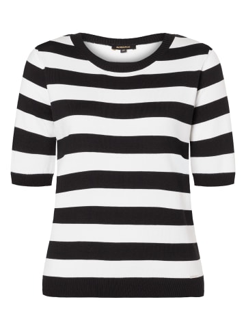 More & More Streifenpullover in knitted blockstripe black