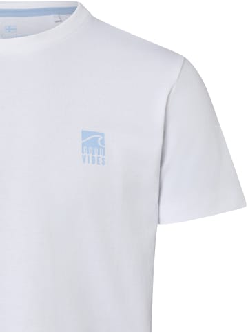 Nils Sundström T-Shirt in weiß