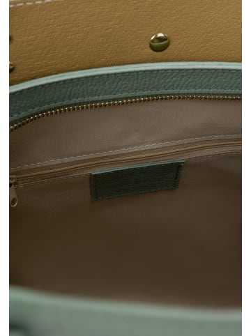 FELIPA Damen Leder Shopper in Minze
