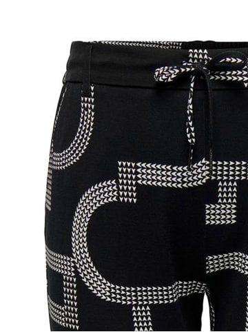 ONLY Carmakoma Hose Curvy Plus Size Kordelzug elastischen Bündchen in Schwarz