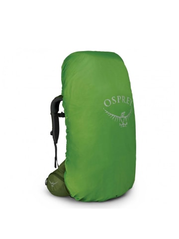 Osprey Aether 55 S/M - Trekkingrucksack 78 cm (acorn red, S/M) in garlic mustard green
