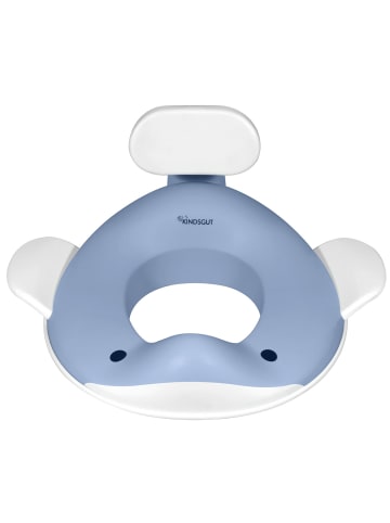 Kindsgut  Toilettenaufsatz Wal Taubenblau