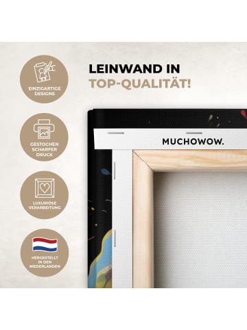 MuchoWow Leinwand bilder Elefant (BxH)