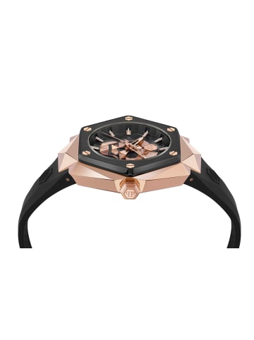 Philipp Plein Analoguhr für Herren in Schwarz