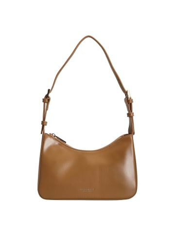 Seidenfelt Arvaja Small - Schultertasche 25 cm (black) in toffee