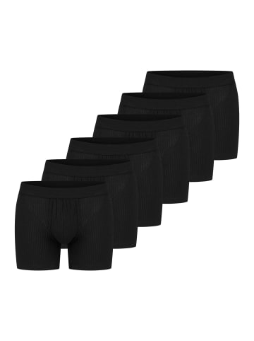 Schiesser Retro Short / Pant Cotton Essentials Authentic in Schwarz