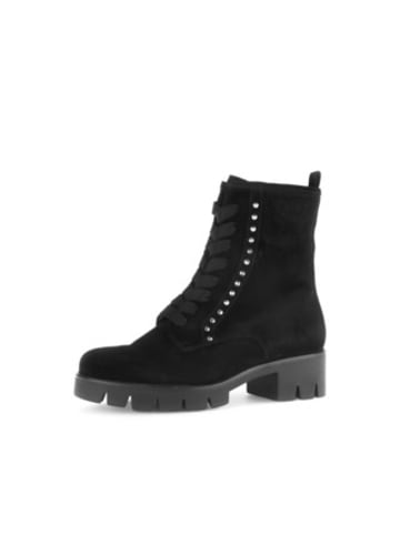 Gabor Schnür-Stiefeletten für Damen in unifarben in uni