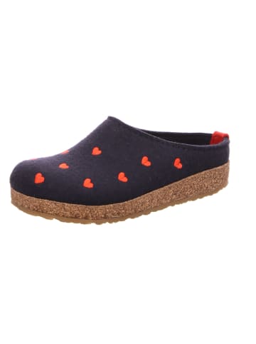 HAFLINGER Pantolette in blau