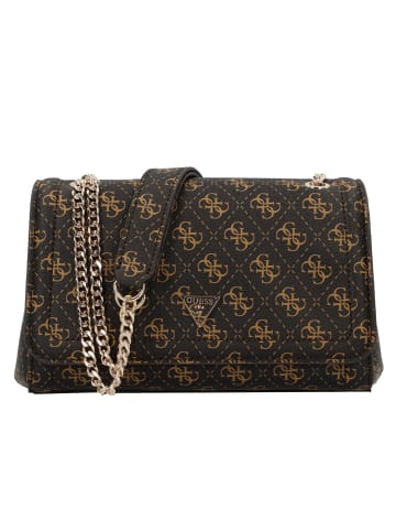 Guess Noelle II Schultertasche 25 cm in brown logo