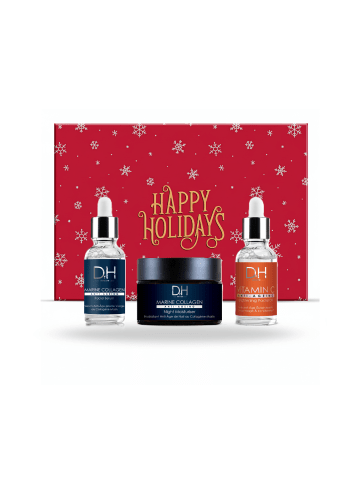 skinChemists 3tlg Dr H Feuchtigkeits- & Strahlkraft-Paket