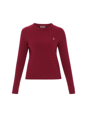 DreiMaster Maritim Sweater in wine red