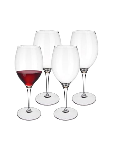 Villeroy & Boch 4er Set Bordeauxgläser Maxima 650 ml in transparent