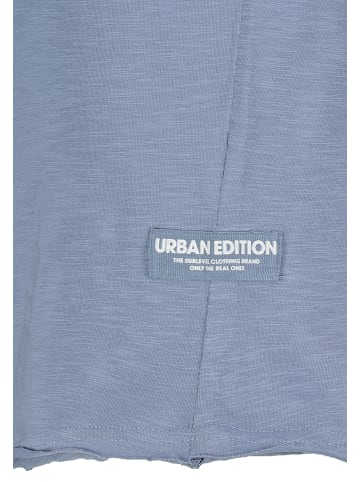 Sublevel Schlichtes Kurzarmshirt Rundhals Modern Zeitlos in Blau