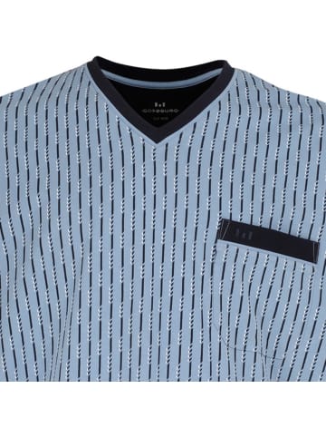 Götzburg Single-Jersey Nachthemd in hellblau