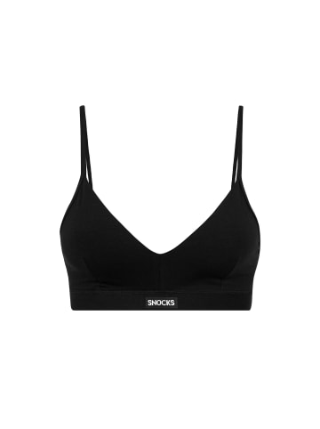 SNOCKS Retro Soft BH 1 Stück in Schwarz