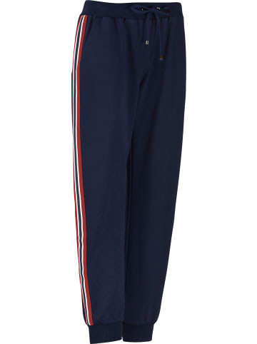 Erwin Müller Sweat Freizeithose, lang mit Bündchen in marine