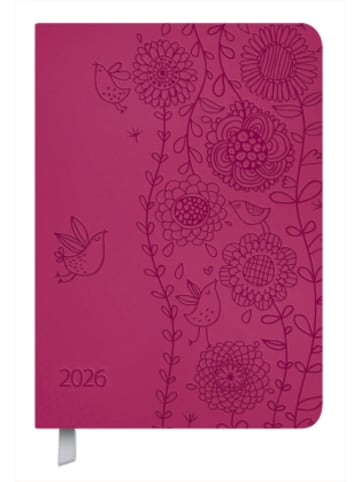Korsch Kalender - Timer Soft Touch pink 2026