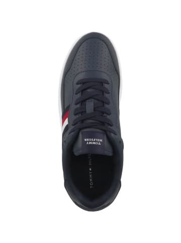 Tommy Hilfiger Sneaker low Supercup Leather Stripes in dunkelblau