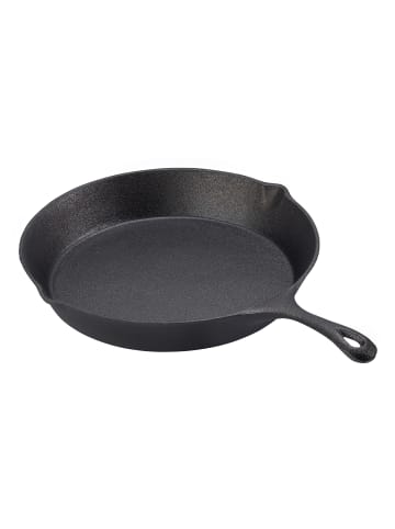 Echtwerk 7 tlg. Set Gusseiserner Dutch Oven inkl. Holzkiste in Schwarz