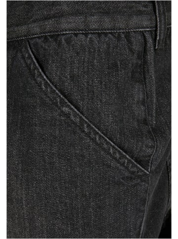 Urban Classics Jeans-Shorts in real black washed