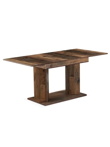 B&D Home Ausziehtisch MARA in Texas-Eiche - (B)120-160 x (H)76 x (T)80 cm