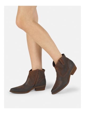 Felmini Stiefelette WEST in Braun