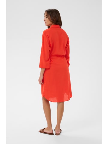 Kaffe Langarm - Hemd KAmilia Loose fit in Poppy Red