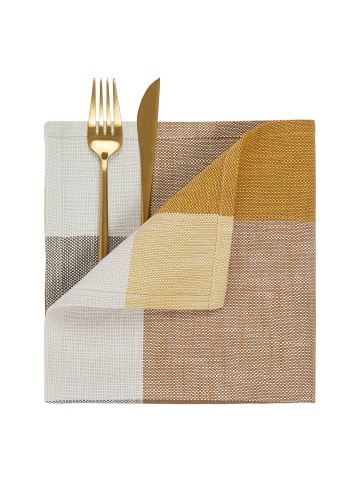 Butlers Serviette WOODSTOCK 6er-Set in Multicolor