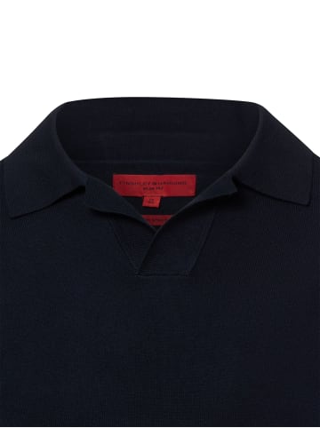 Finshley & Harding Strickpullover in marine - 0002