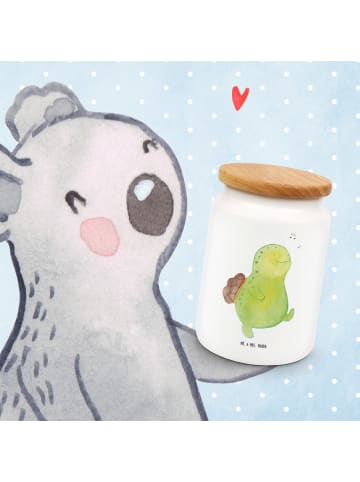 Mr. & Mrs. Panda Kaffeedose Schildkröte Pfeifen ohne Spruch in Weiß