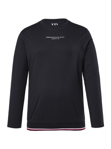 JP1880 Langer Schlafanzug in dunkel rot