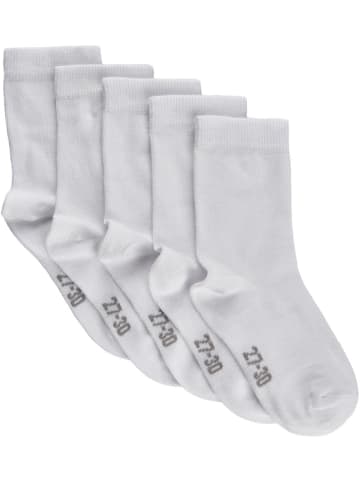 Minymo Kinder Socken in Weiß
