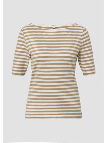 s.Oliver T-Shirt in 83G2_hellbraun