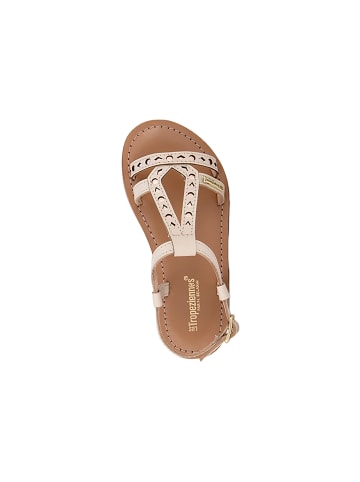 Les Tropéziennes par M Belarbi Belectra Kindersandalen aus Leder, flach Beige